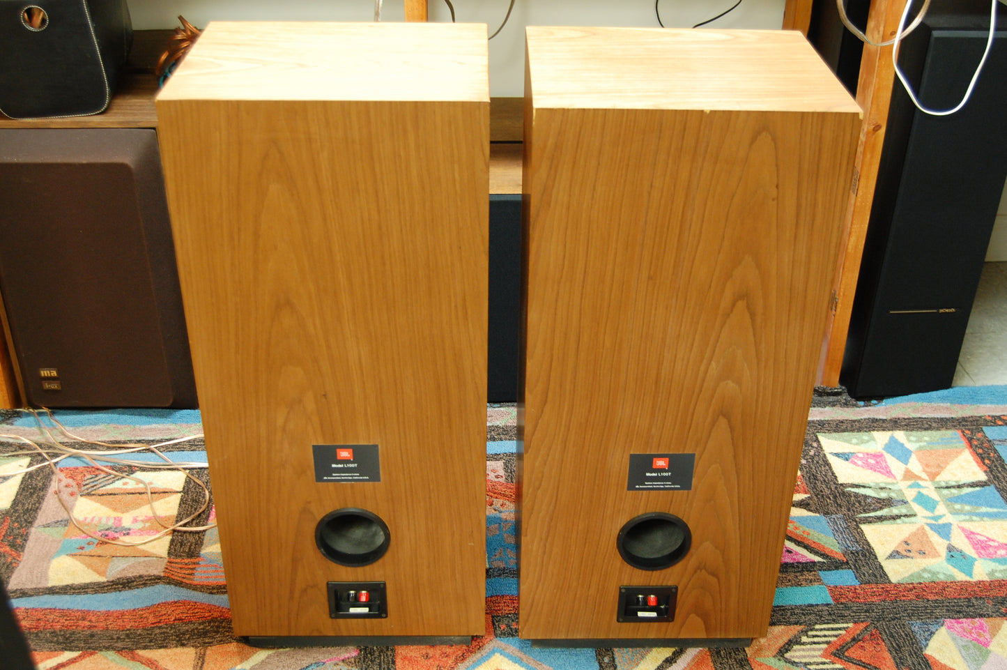 JBL L100T Floor standing Speakers - 3 Way - 1985