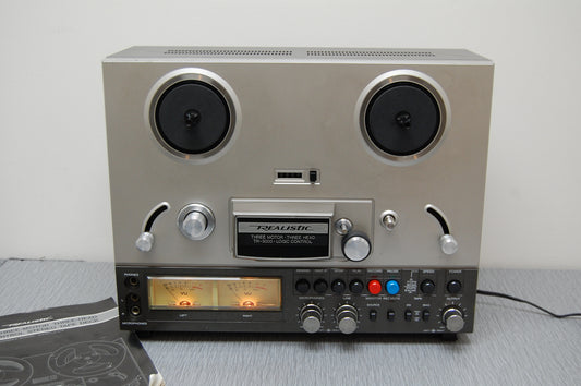 Realistic TR-3000 Reel to Reel Recorder * Three Heads * Manual * Fully Serviced