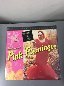 Criterion Pink Flamingos Laserdisc (Sealed)