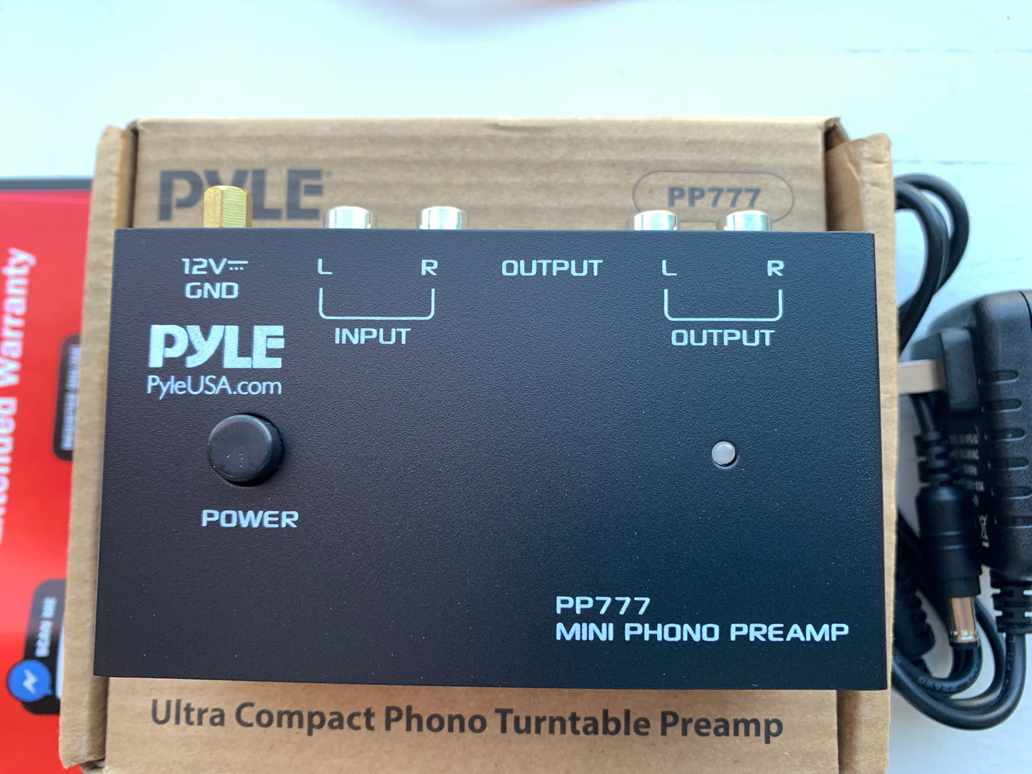 Pyle PP777 Mini Phono Preamplifier