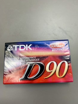 TDK D90 IECI/Type I dynamic performance cassette