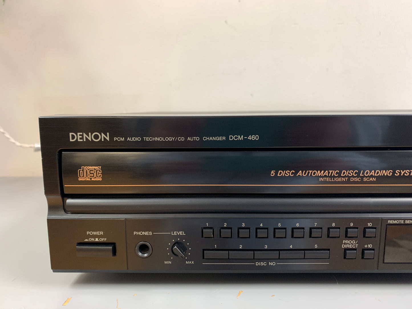 Denon DCM-460 CD Carousel - 5 Discs