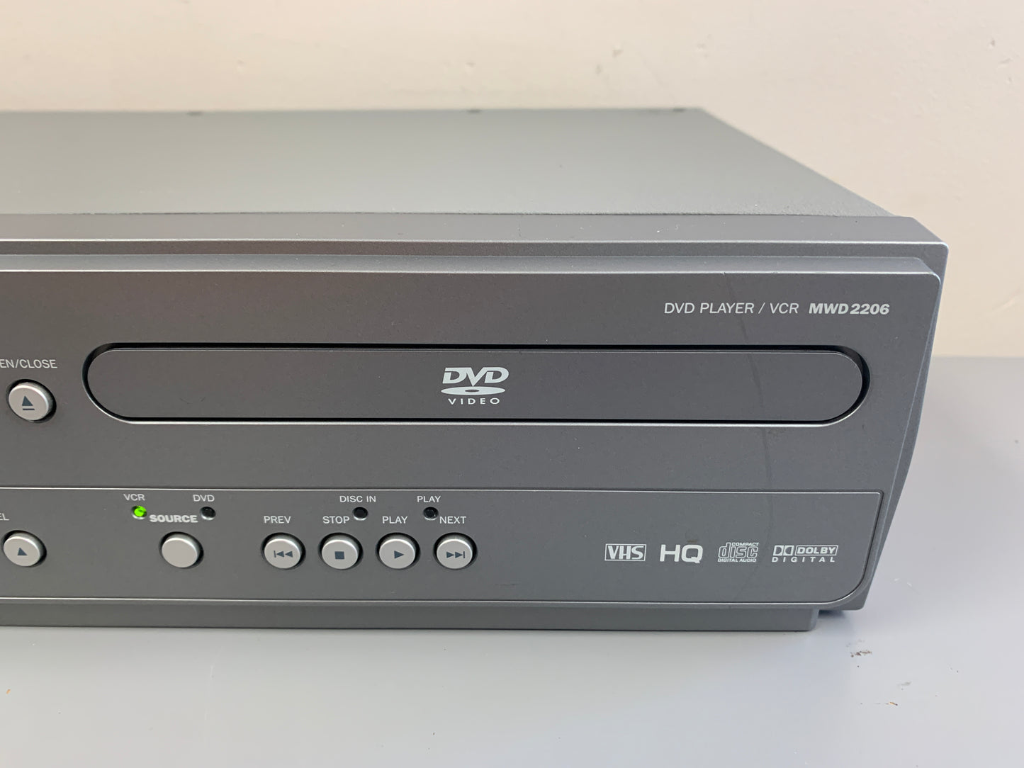 Magnavox MWD2206 DVD/VCR Player