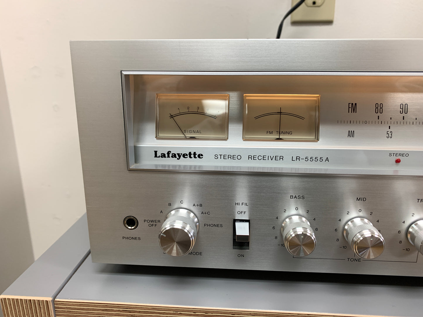 Lafayette LR-5555A Stereo Receiver