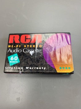 1998 RCA HiFi Blank Cassette 60 mins