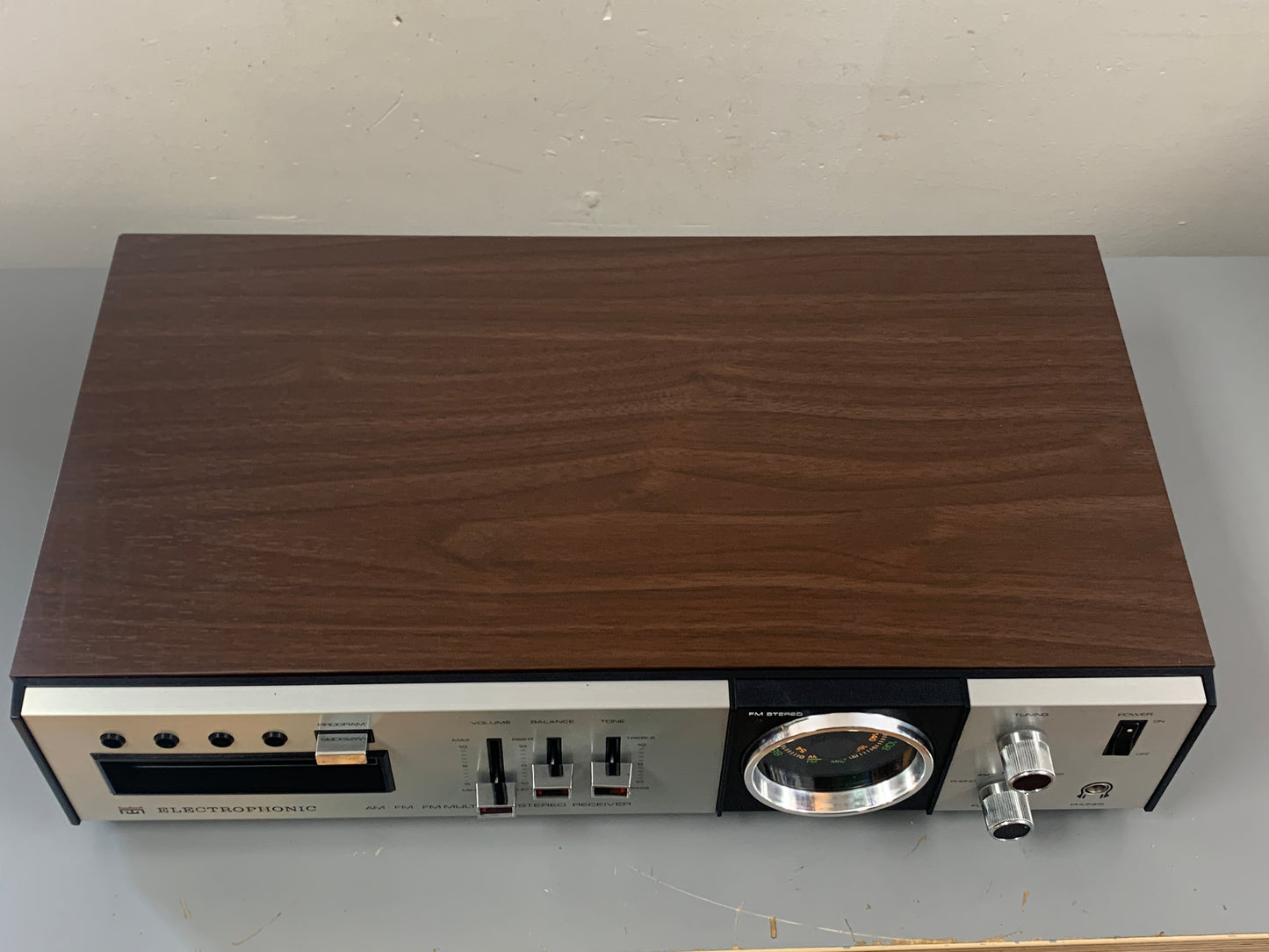 Morse Electro Products T-4210 Stereo Receiver with 8 Track Player