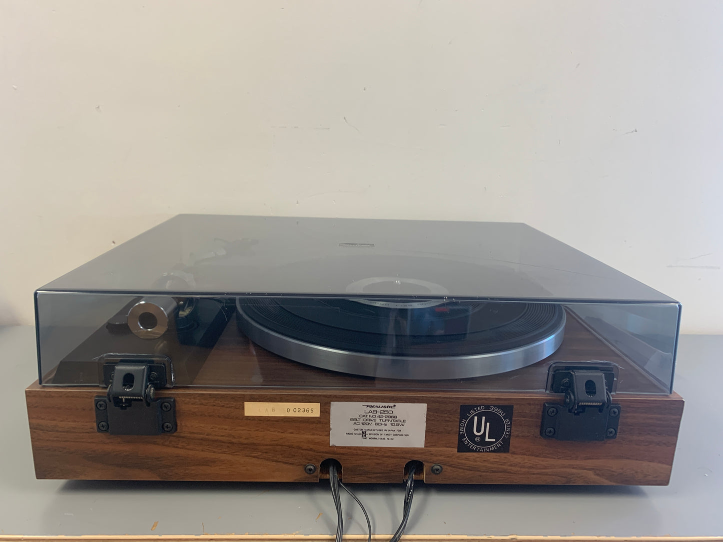 Realistic LAB-250 Turntable