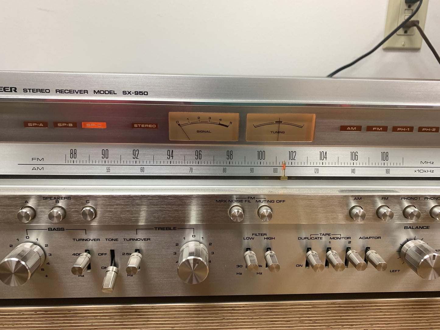 Pioneer SX-950 Receiver