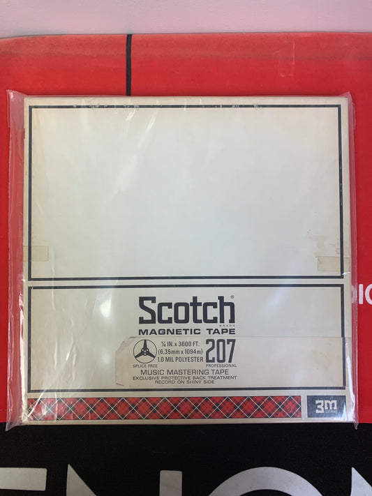 Scotch 207/218 Recording Tape 10.5 Metal Reel 3600ft