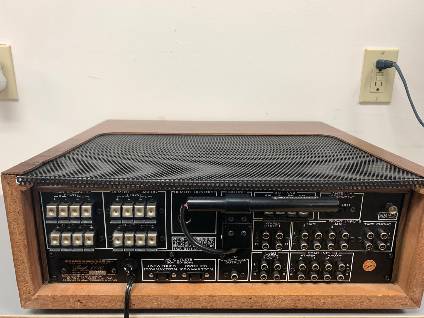 Marantz Model 4430 Stereo Receiver * Original Wood Case * Fully Serviced * $100 Flat Ship USA