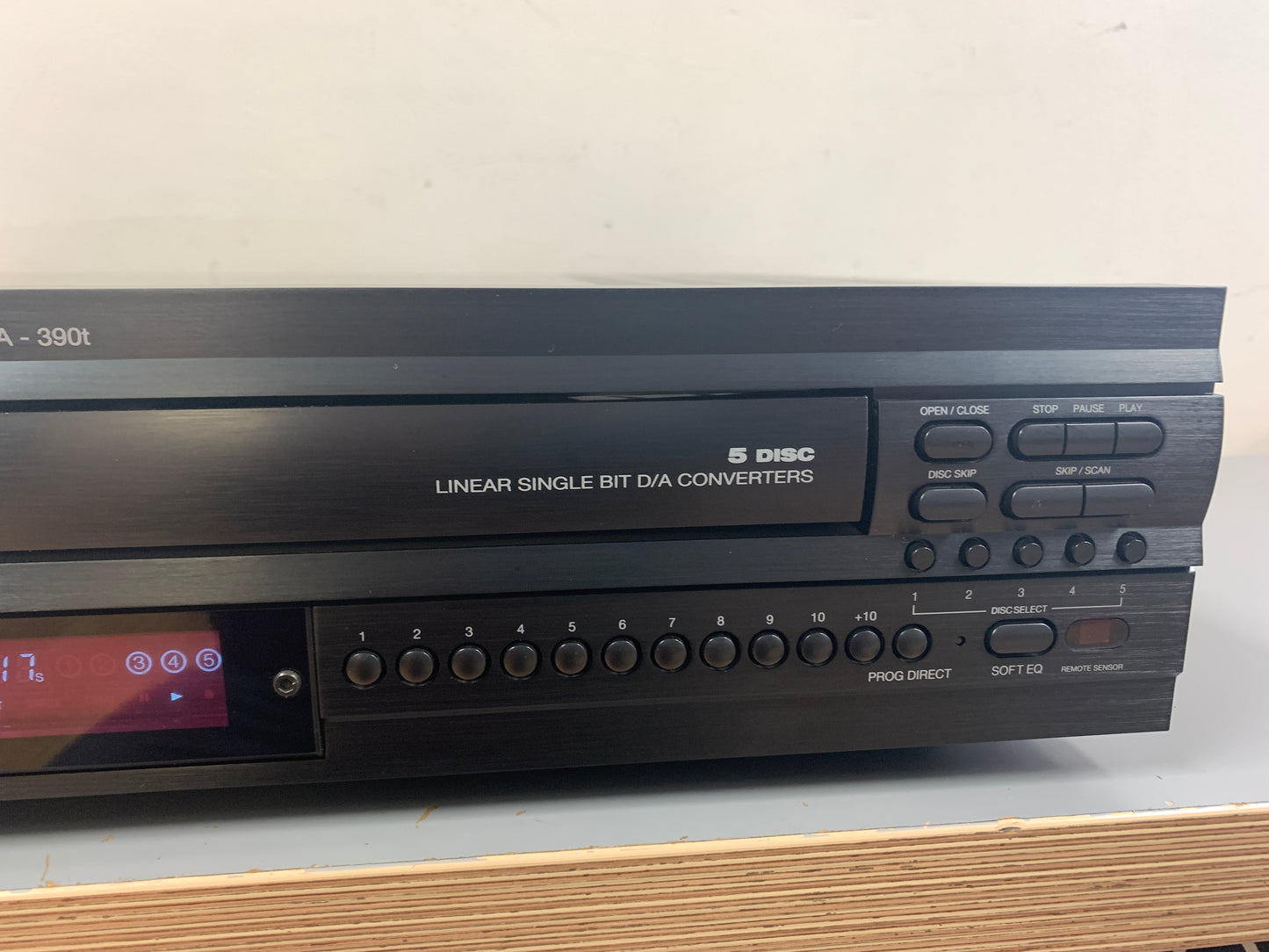 Carver SD/A 390T 5 Disc Compact Disc Carousel