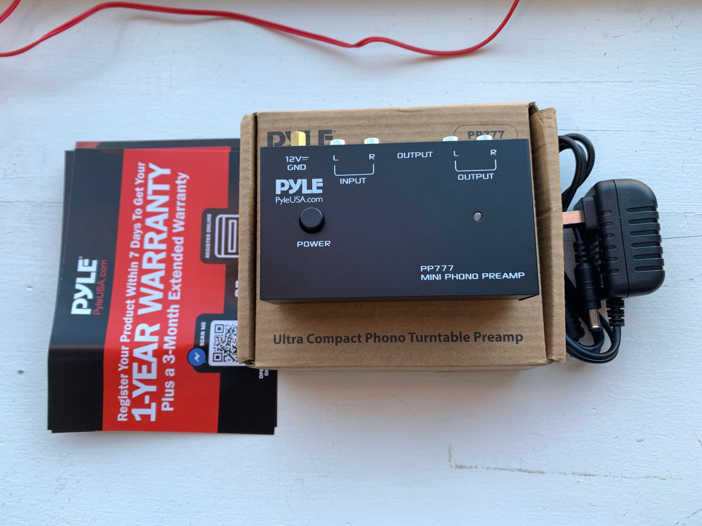 Pyle PP777 Mini Phono Preamplifier