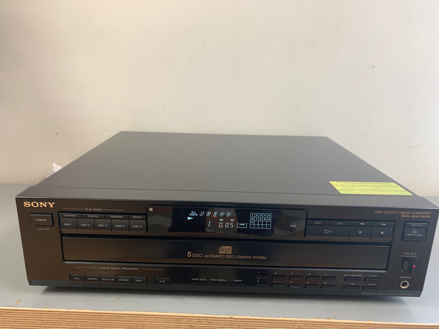 Sony CDP-C525 CD Changer