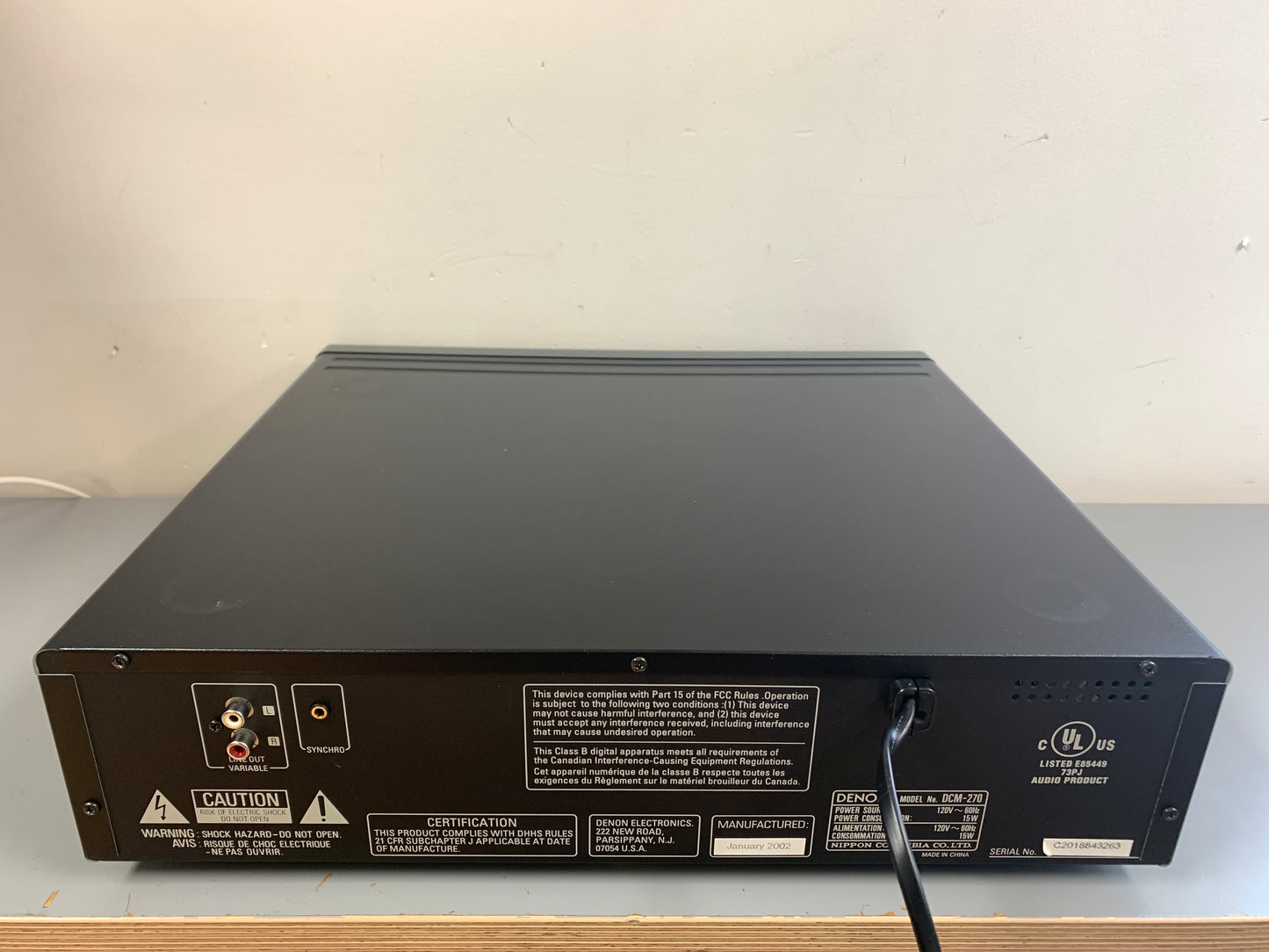 Denon DCM-270 CD Changer