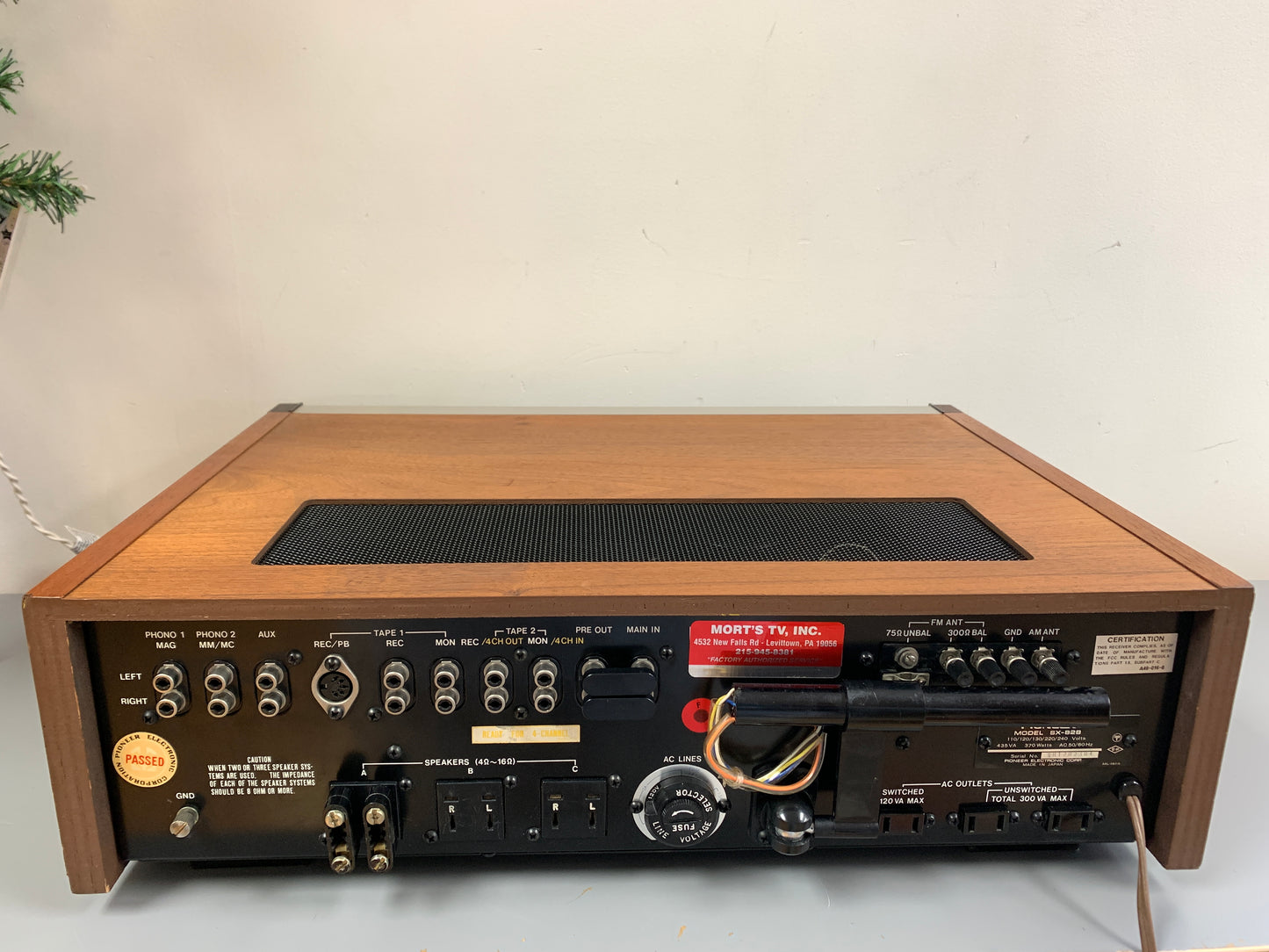 Pioneer SX-828 Stereo Receiver