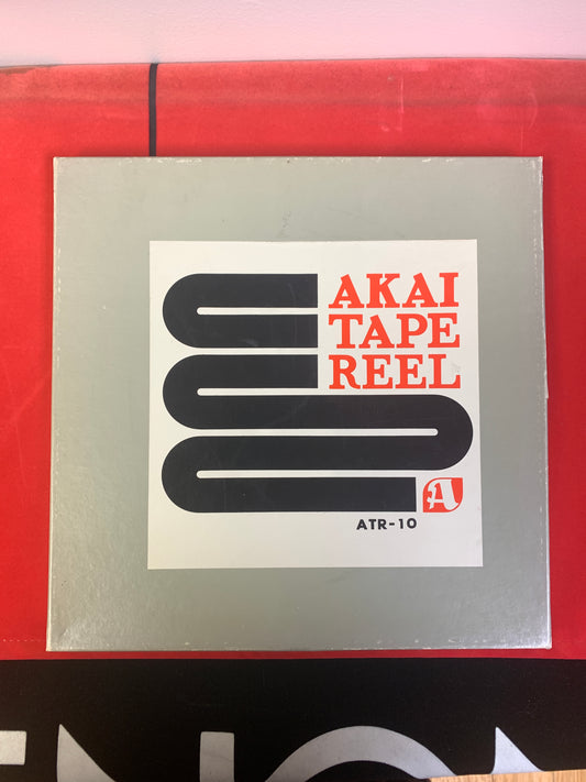 Akai ATR-10 Recoding Tape  10.5 Metal Reel w/ box