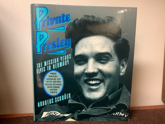 Private Presley The Missing Years Elvis in Germany Book (includes CD)