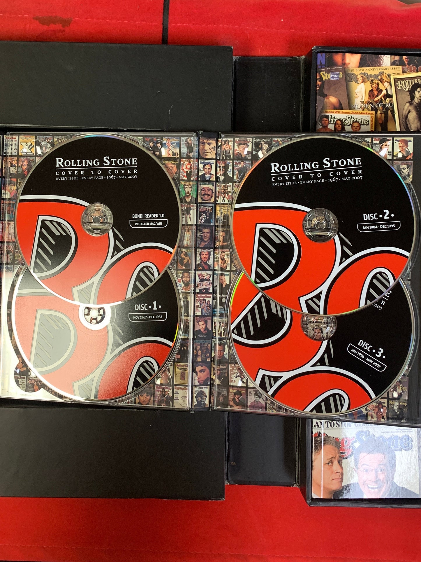 Rolling Stone Cover to Cover Boxset 4xCD/DVD and Book.