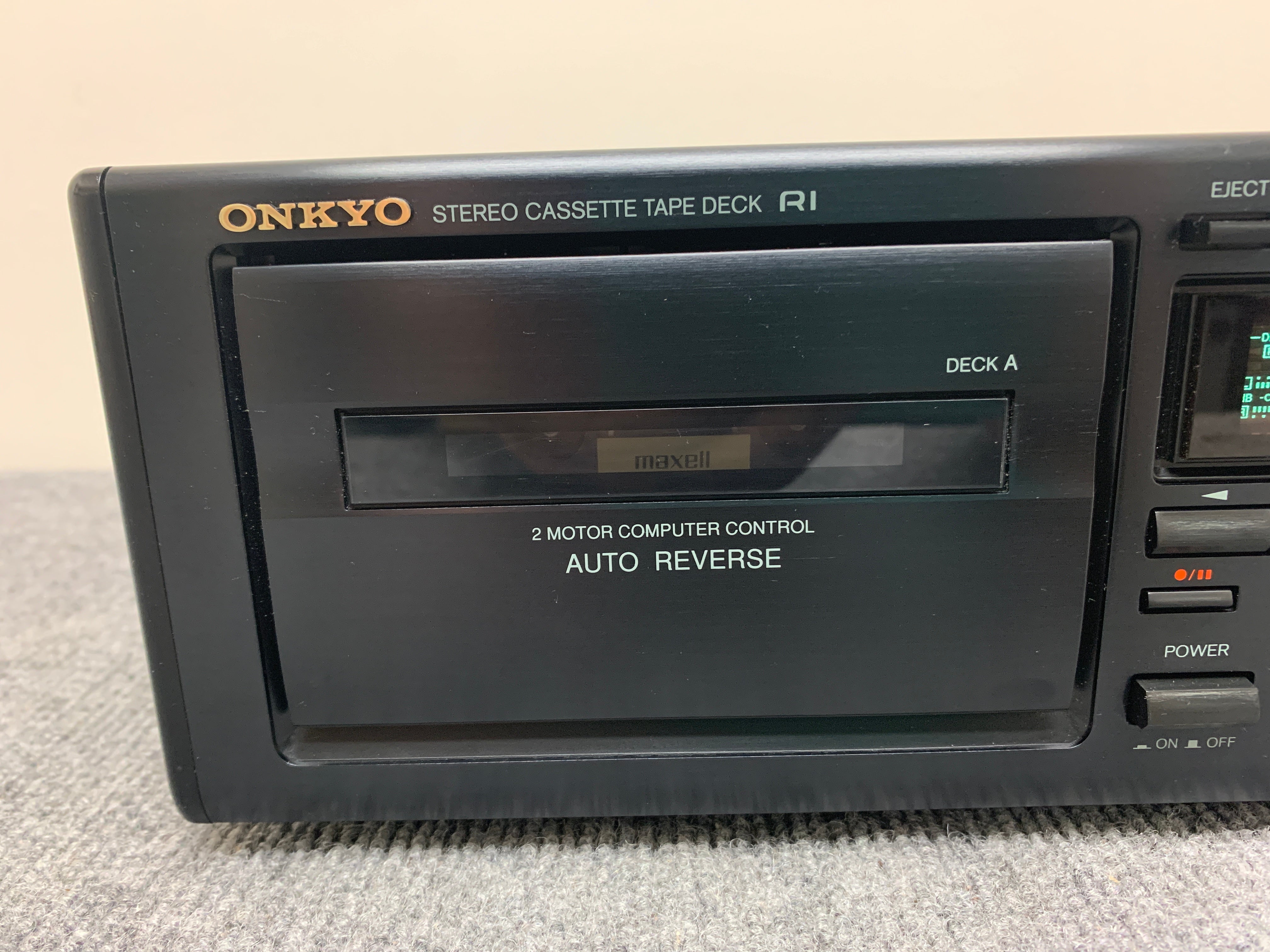 Outlets Onkyo TA-RW411 Cassette Tape Deck Stereo Tested & Working!