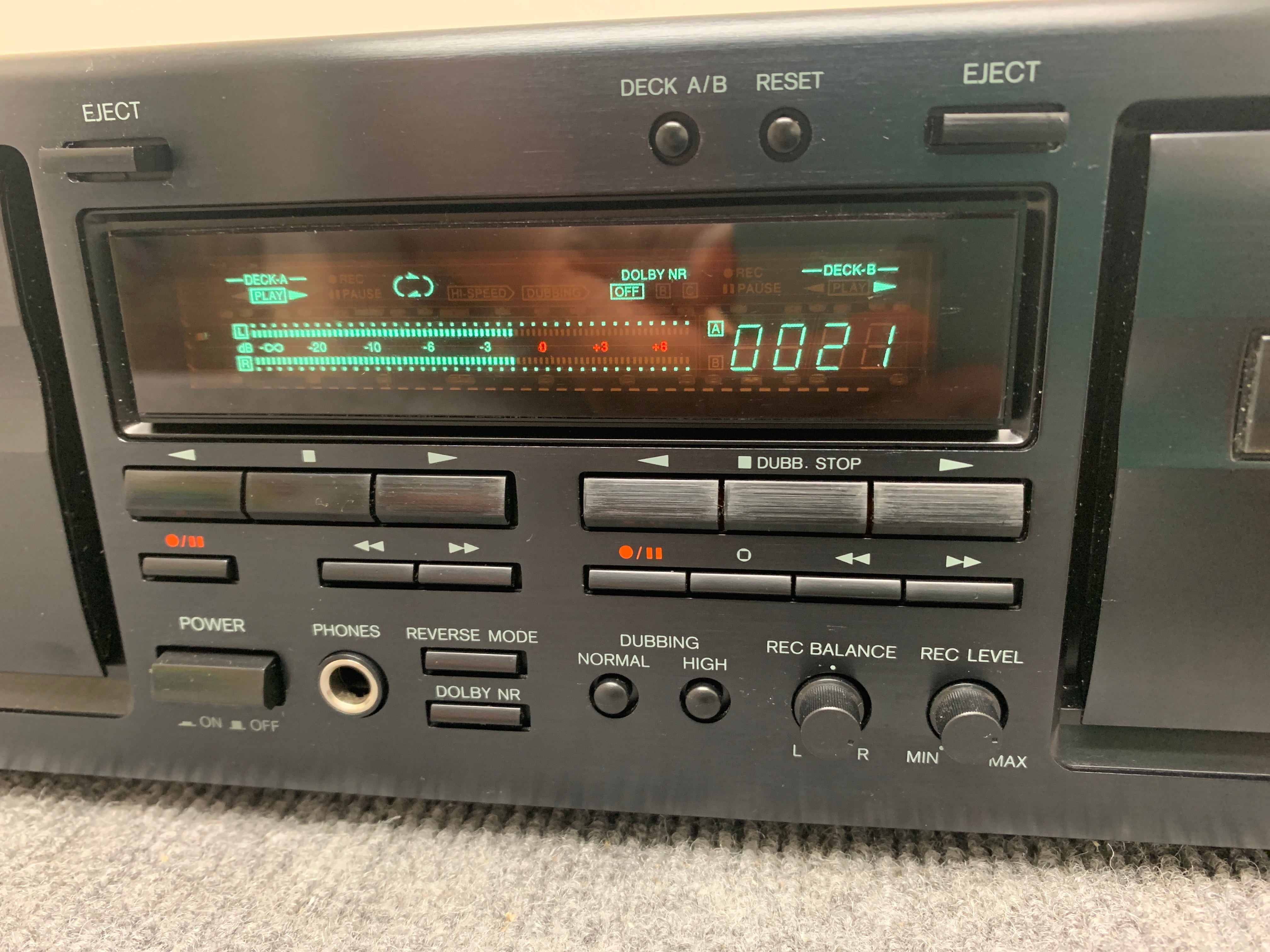 Onyxko Dual store Tape Deck Receiver