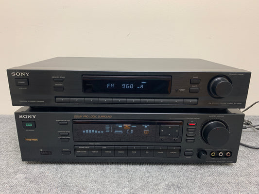 Sony TA-E741 Preamplifier & St-JX741 Tuner