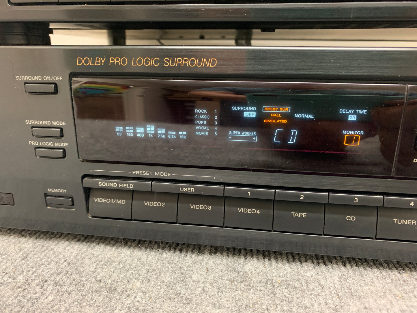 Sony TA-E741 Preamplifier & St-JX741 Tuner