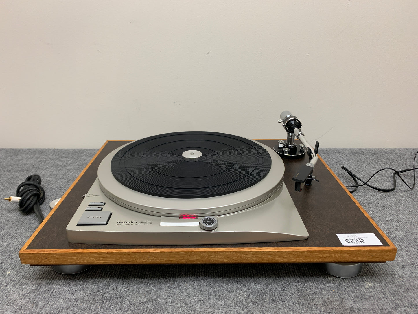 Technics SP-25 Turntable * Audio Technica ToneArm * Custom Built Base * Stanton 680E Cartridge