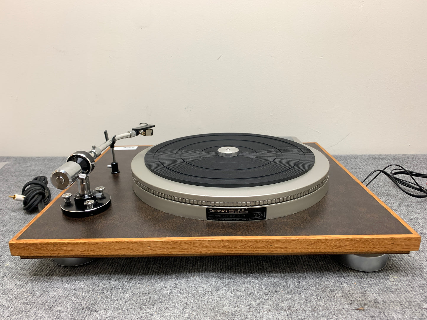 Technics SP-25 Turntable * Audio Technica ToneArm * Custom Built Base * Stanton 680E Cartridge