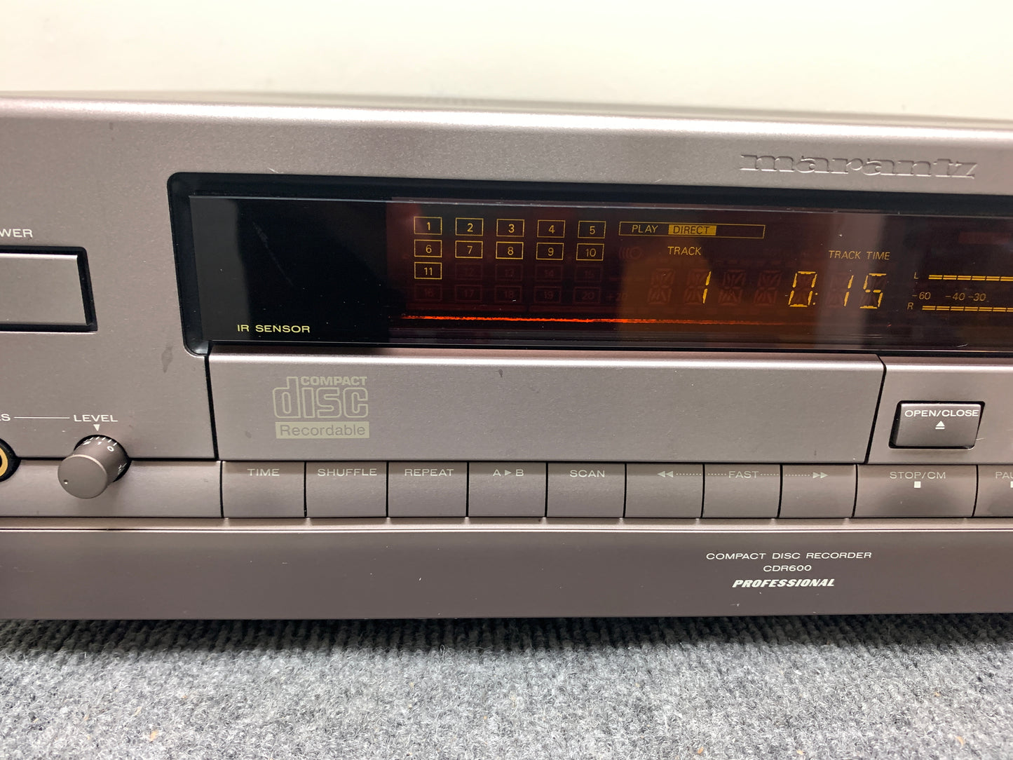 Marantz CDR600 Professional CD Recorder