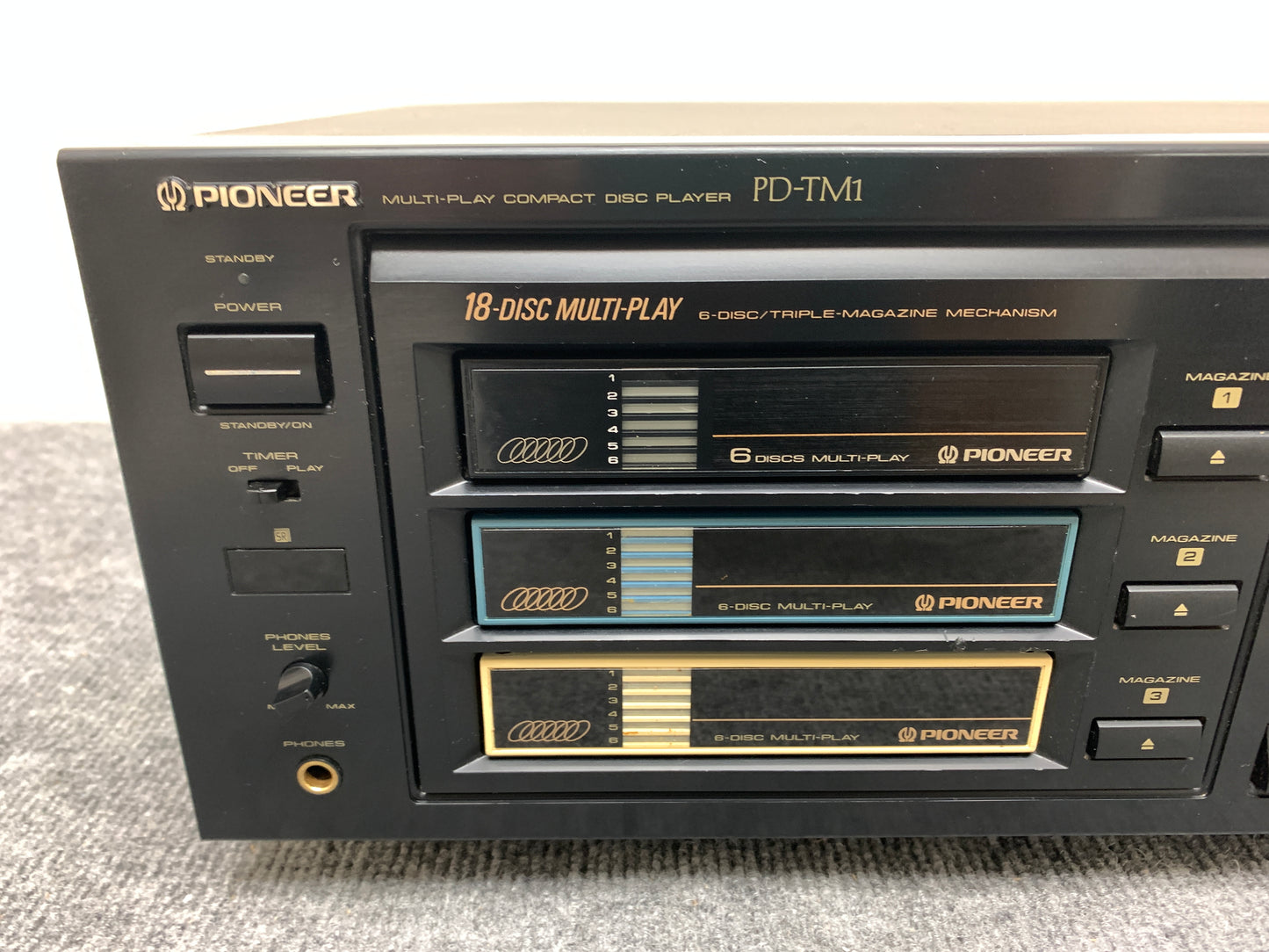 Pioneer PD-TM1 CD Changer - 18 Discs