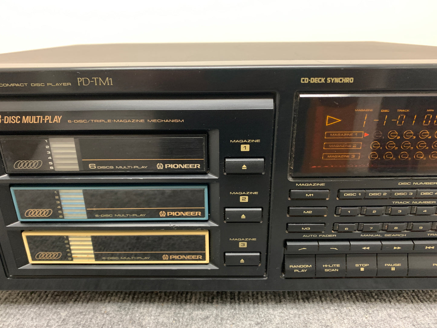 Pioneer PD-TM1 CD Changer - 18 Discs