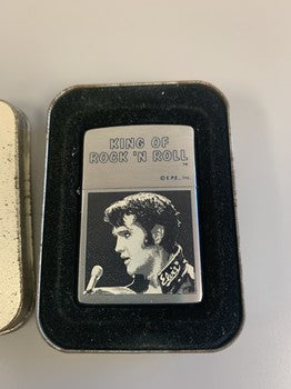 Elvis Zippo Lighter w/original case