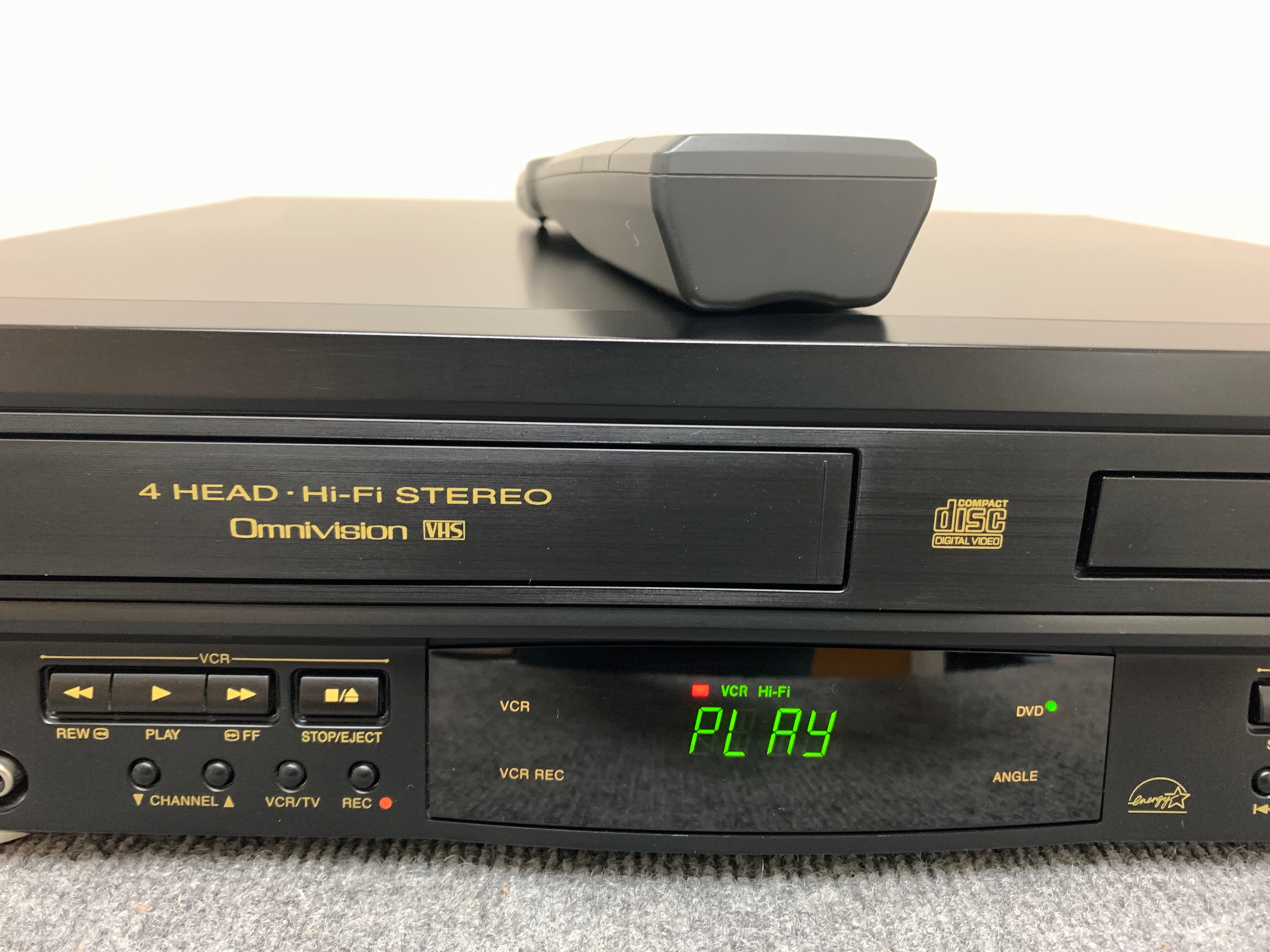 Panasonic PV-D4732 VHS/DVD Recorder hotsell Combo Tested Works Great - No Remote