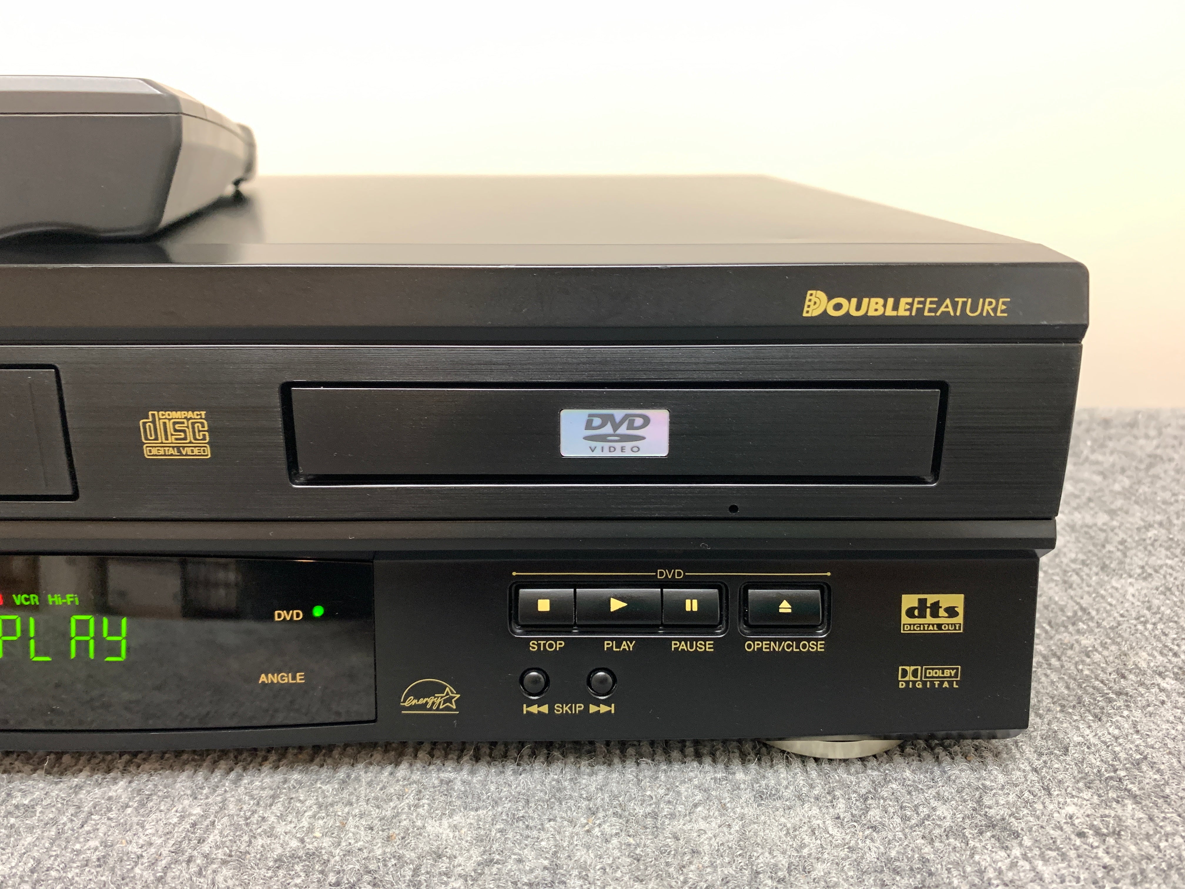 VINTAGE Panasonic online PV-D4732 Double Feature VHS VCR Recorder DVD Combo Player