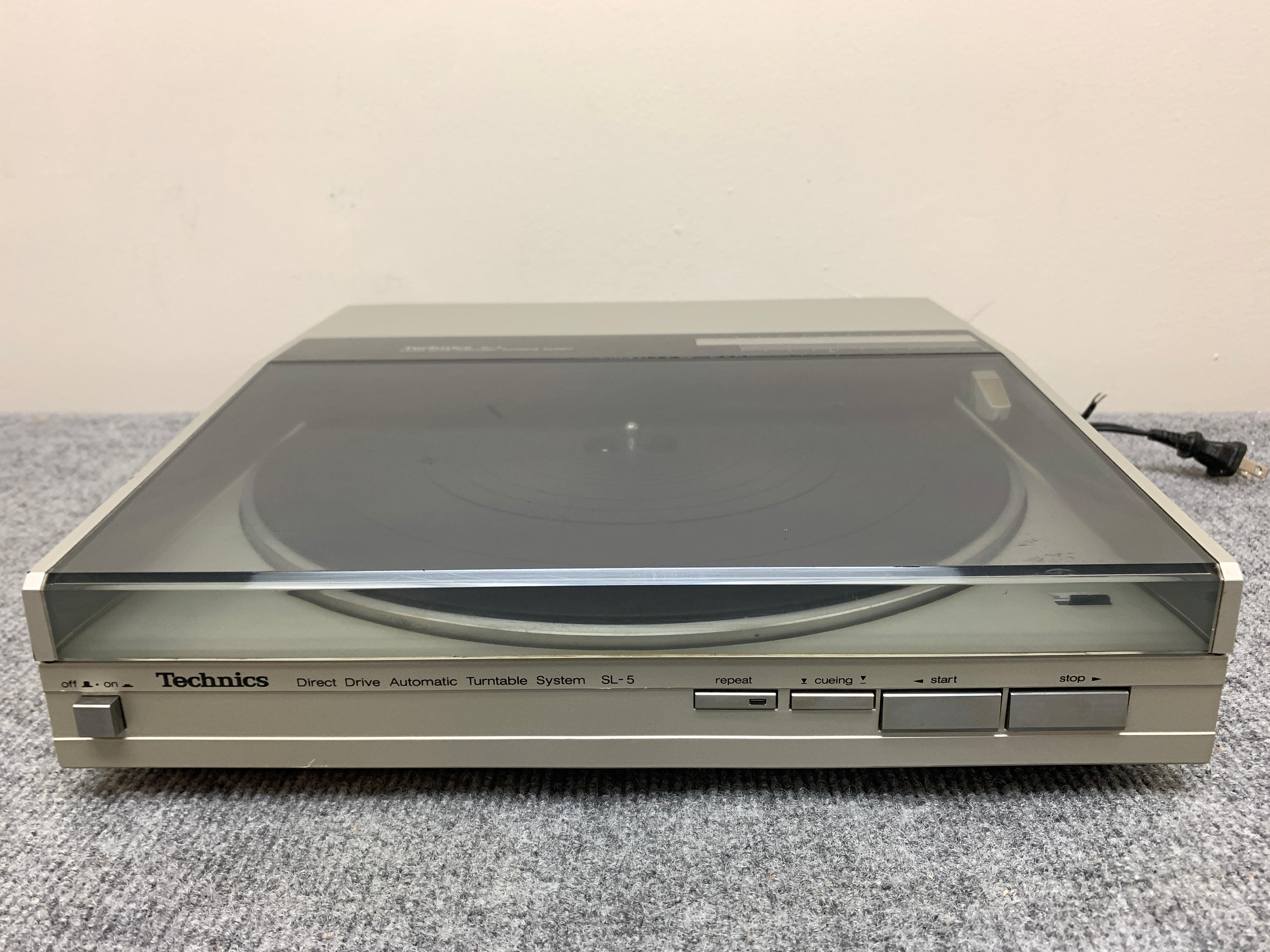 Technics SL-5 Linear Tracking Turntable – The Turntable Store