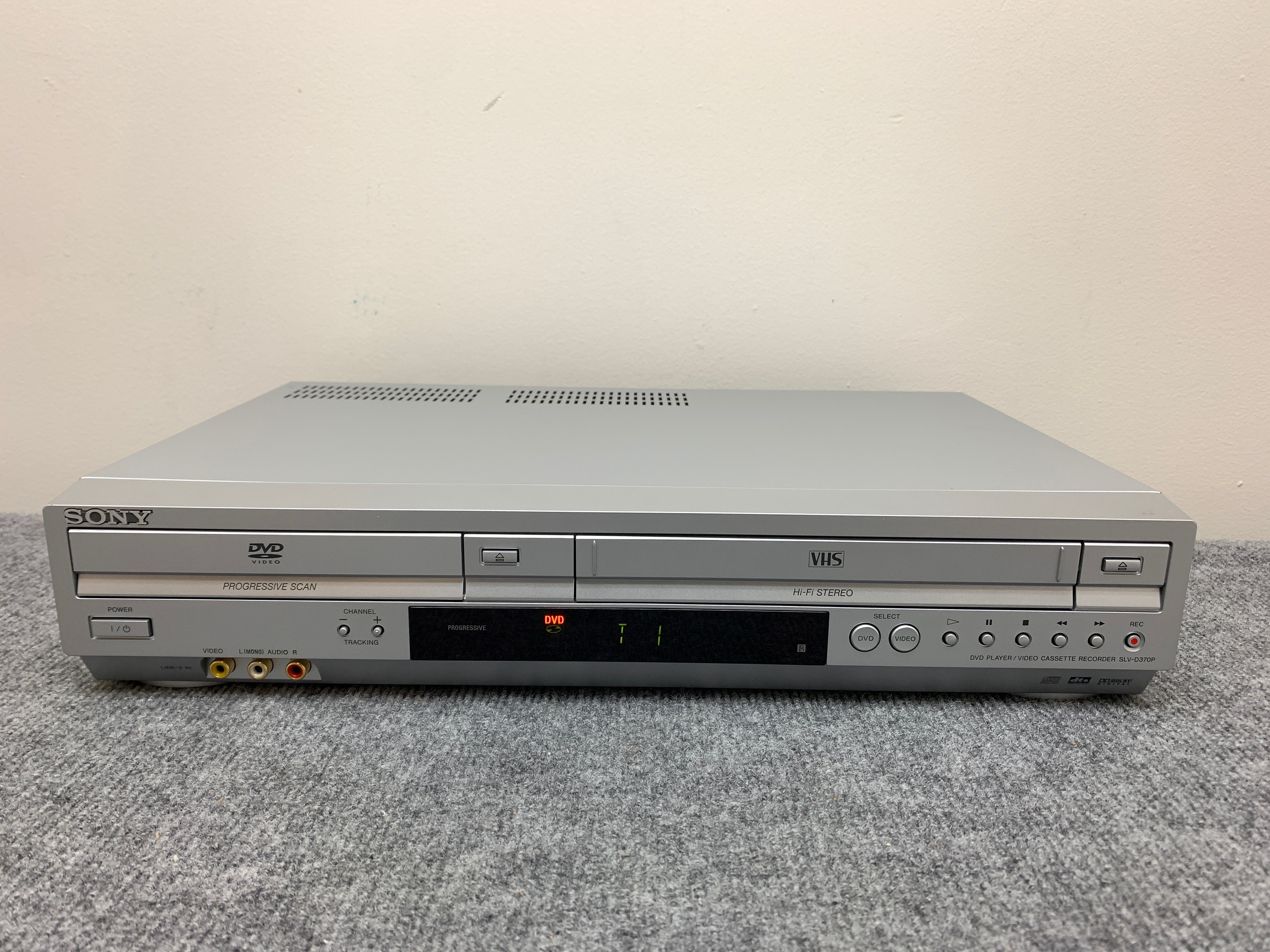 SONY SLV-D370P outlet DVD/VHS Player Combo VCR Video Recorder Hi-Fi