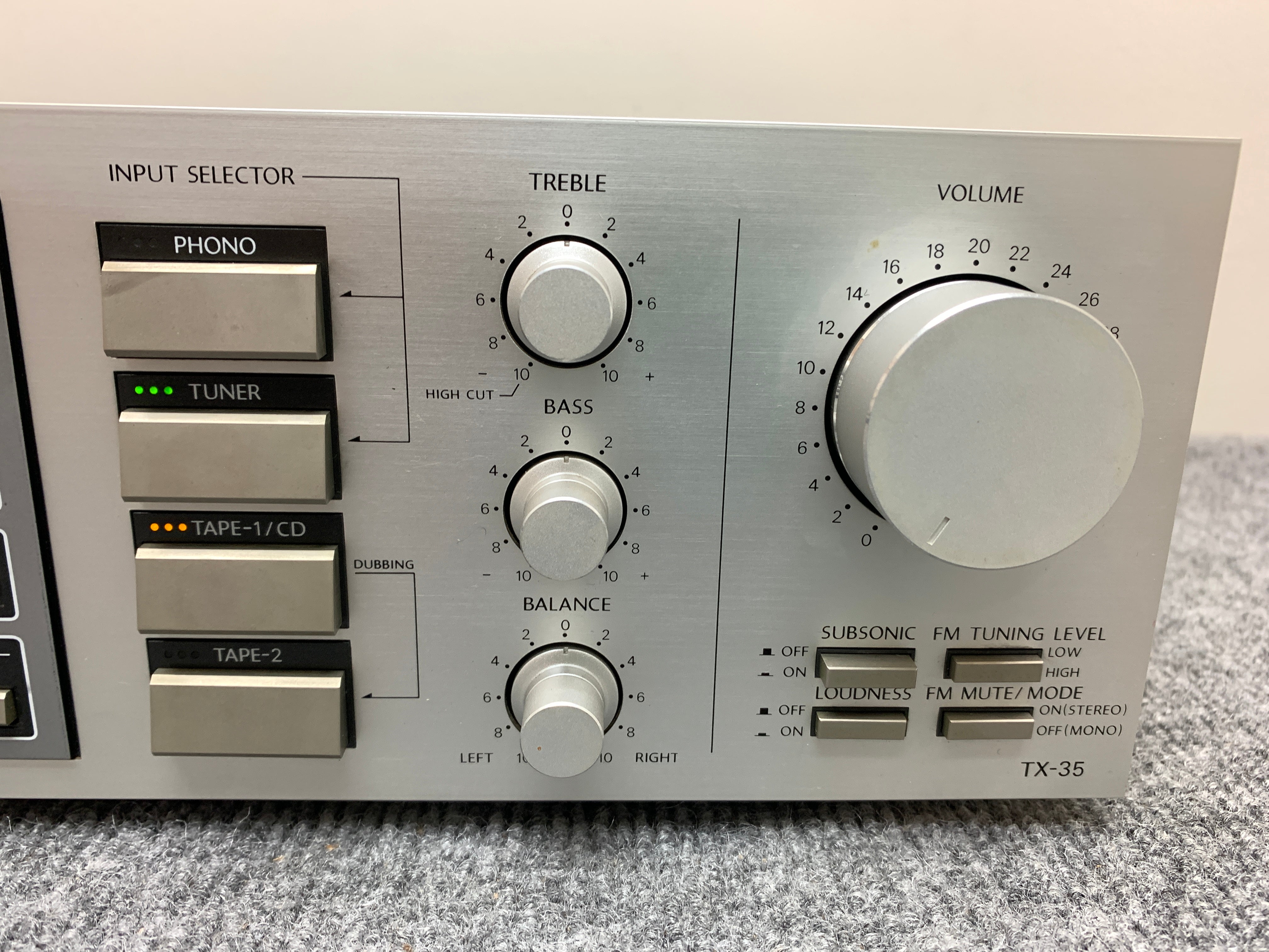 Onkyo TX-35 Stereo receiver – The Turntable Store