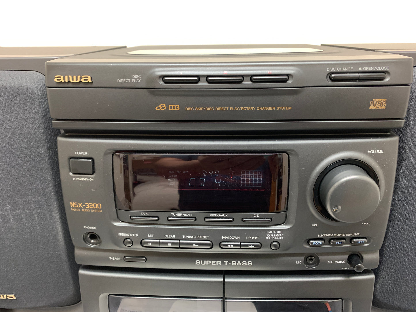 Aiwa NSX3200 Midi Stereo System * CD, Cassette, Radio, Speakers