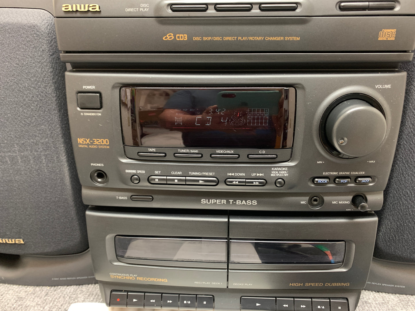 Aiwa NSX3200 Midi Stereo System * CD, Cassette, Radio, Speakers