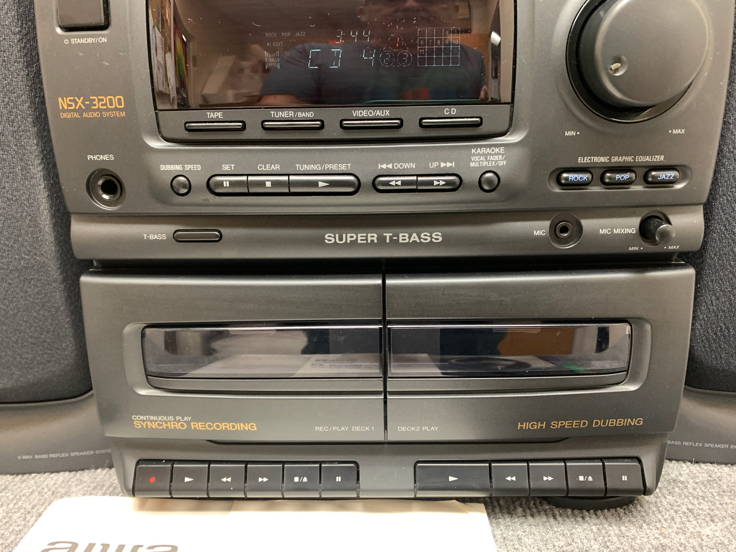 Aiwa NSX3200 Midi Stereo System * CD, Cassette, Radio, Speakers