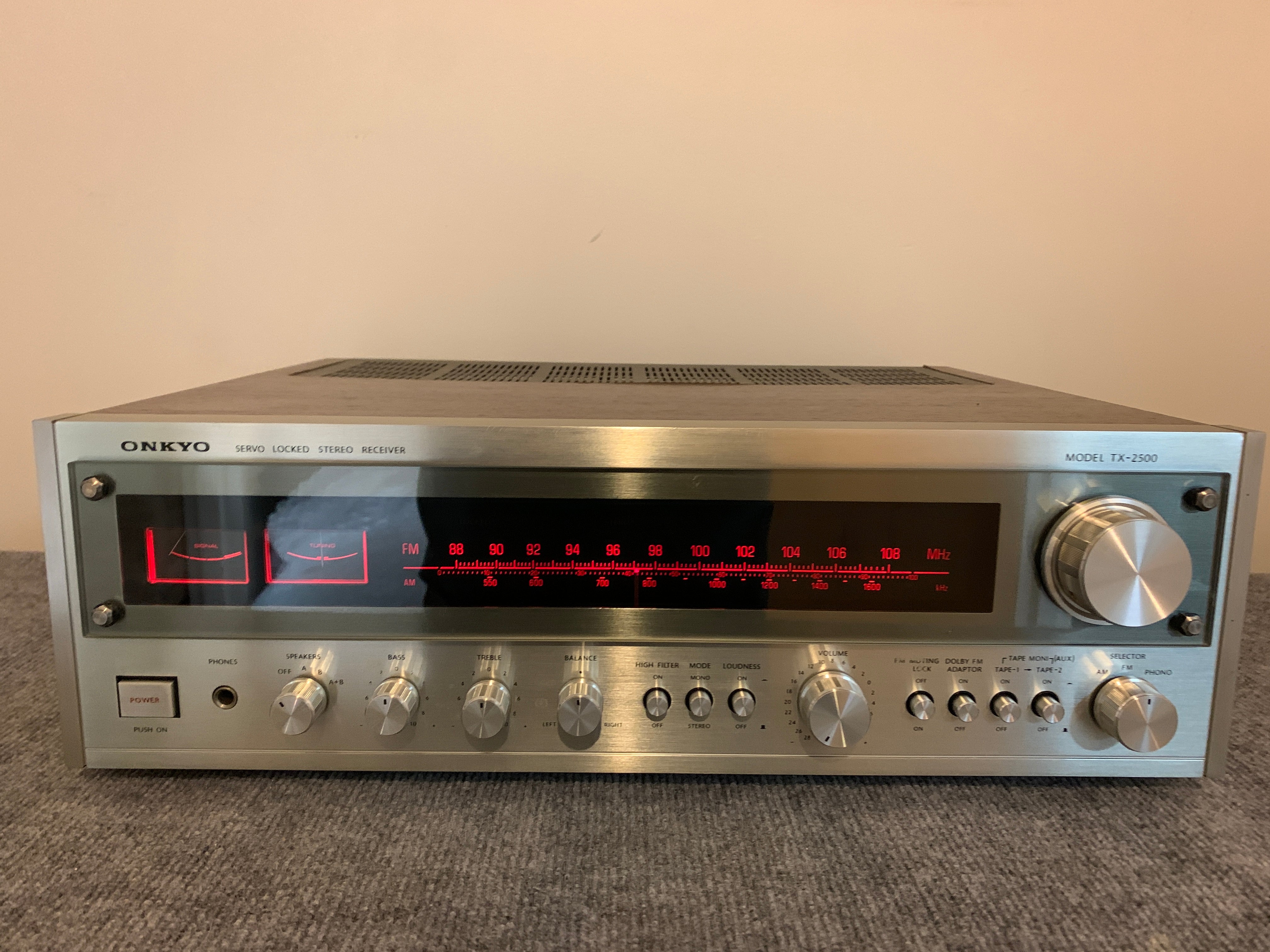 ONKYO TX-2500 deals Stereo Receiver Tuner