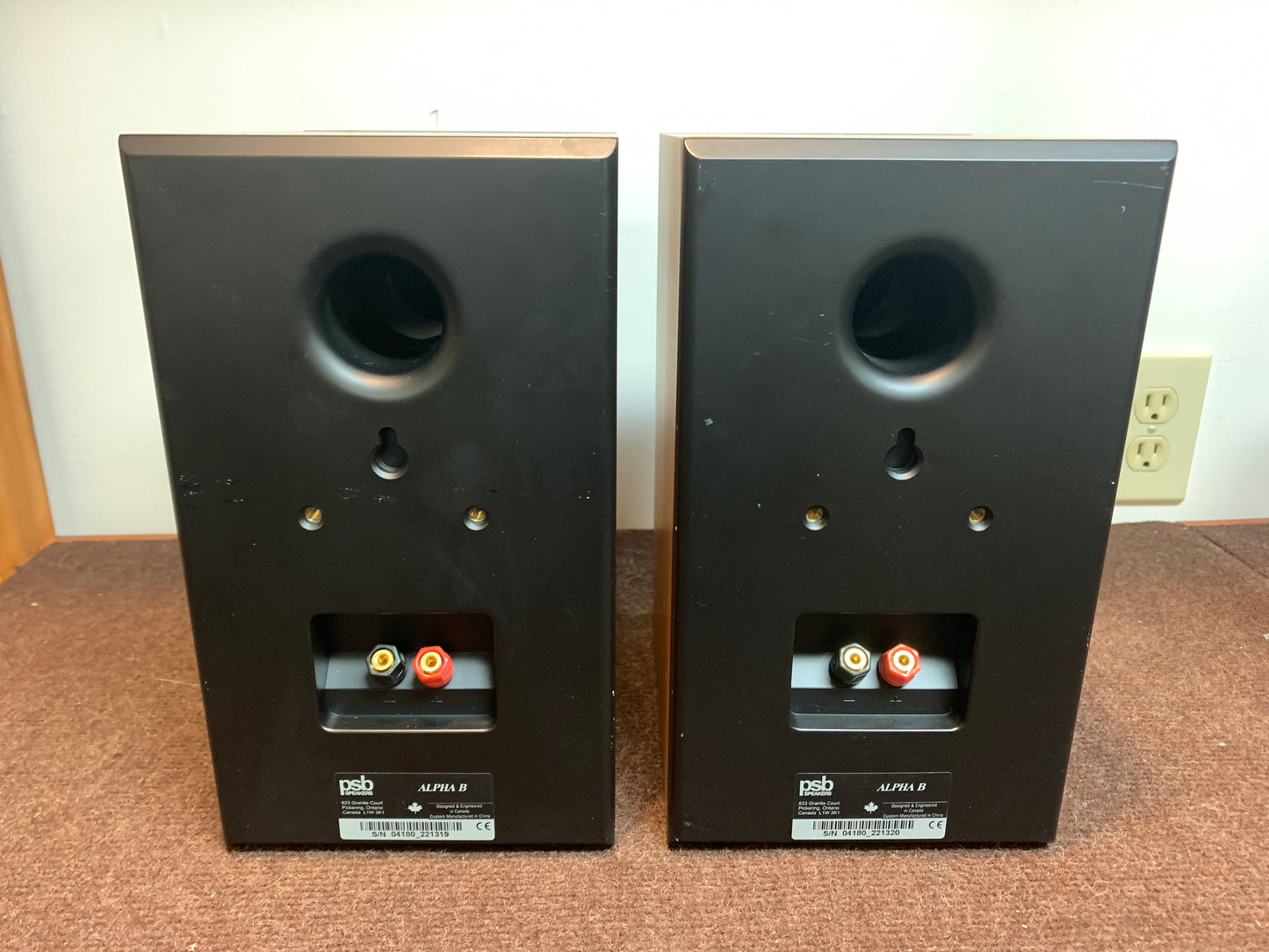 PSB Alpha B Bookshelf Speakers