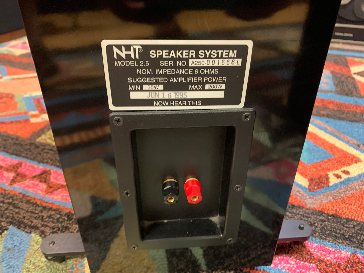 NHT Now Hear This Model 2.5 Floor standing Speakers