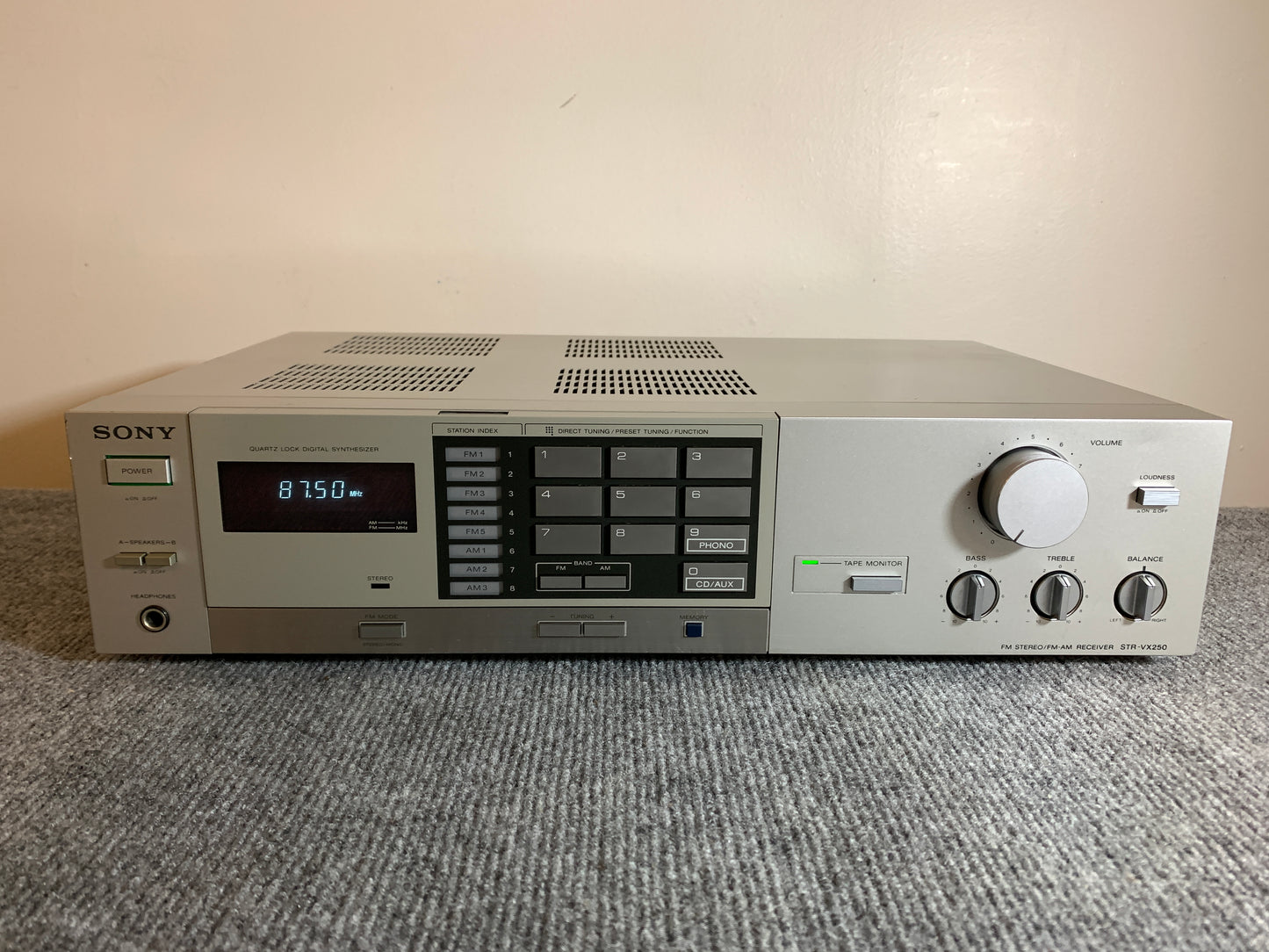 Sony STR-VX250  AM/FM Stereo Receiver