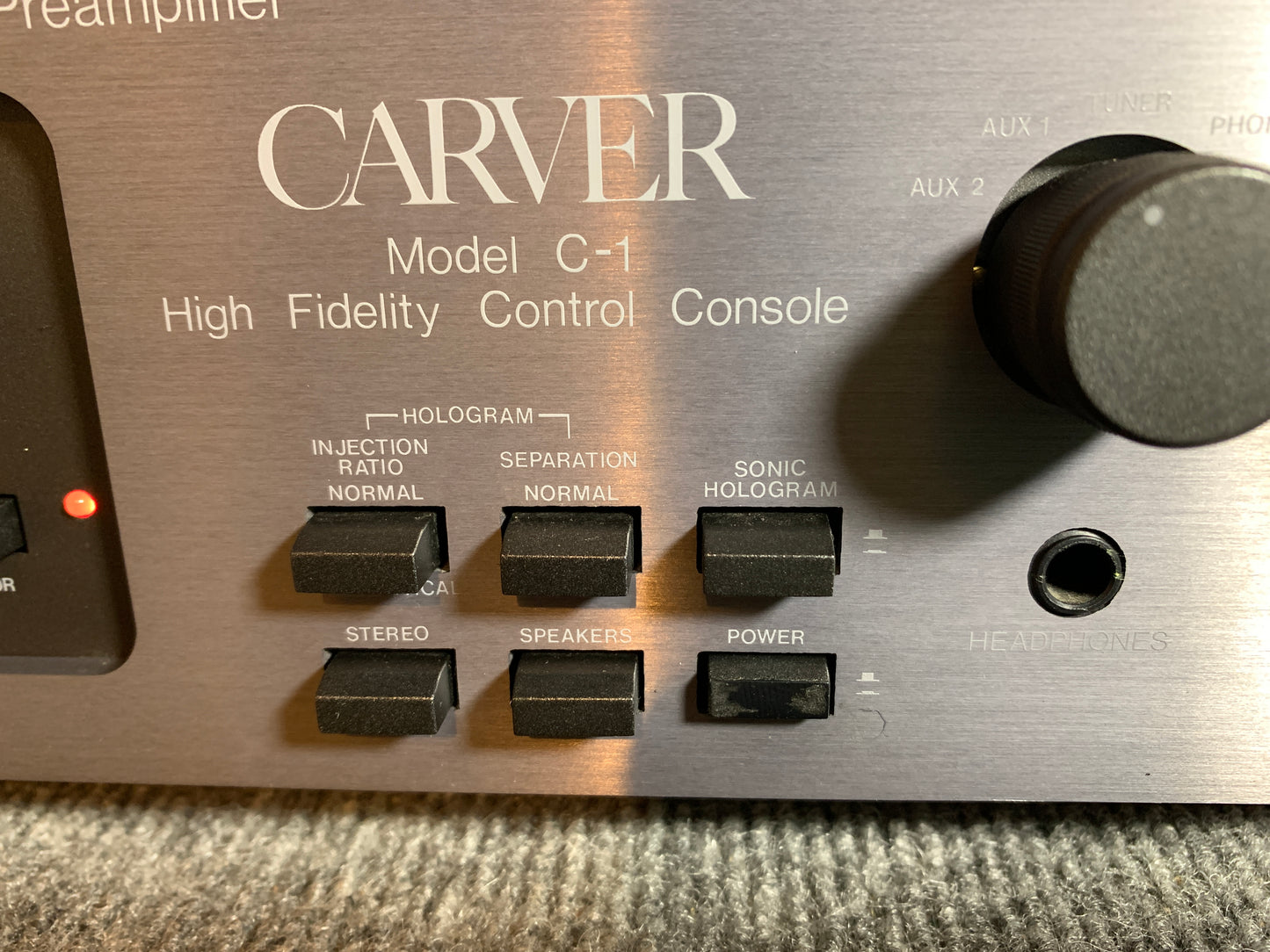 Carver C1 Stereo Preamplifier