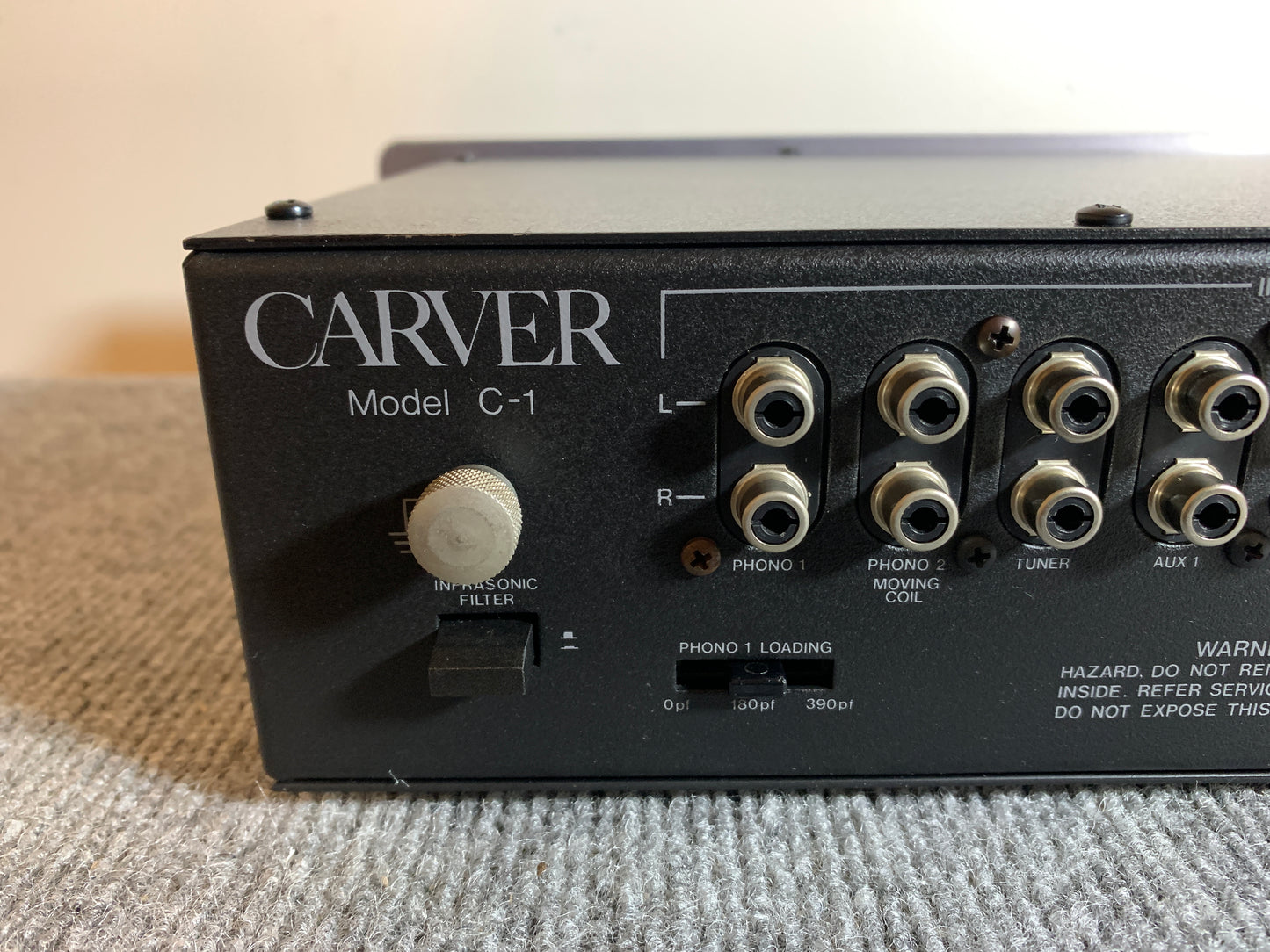 Carver C1 Stereo Preamplifier