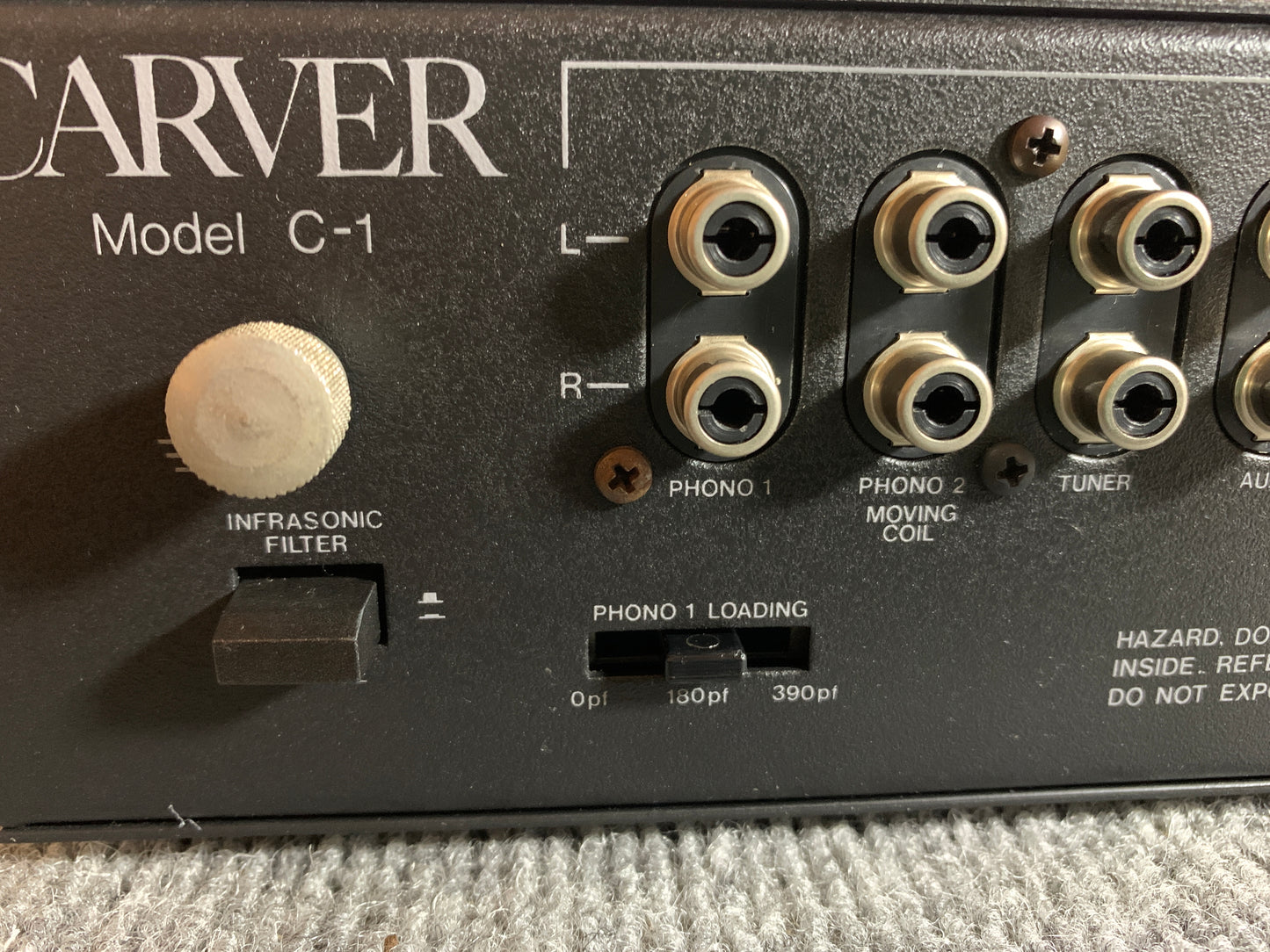 Carver C1 Stereo Preamplifier