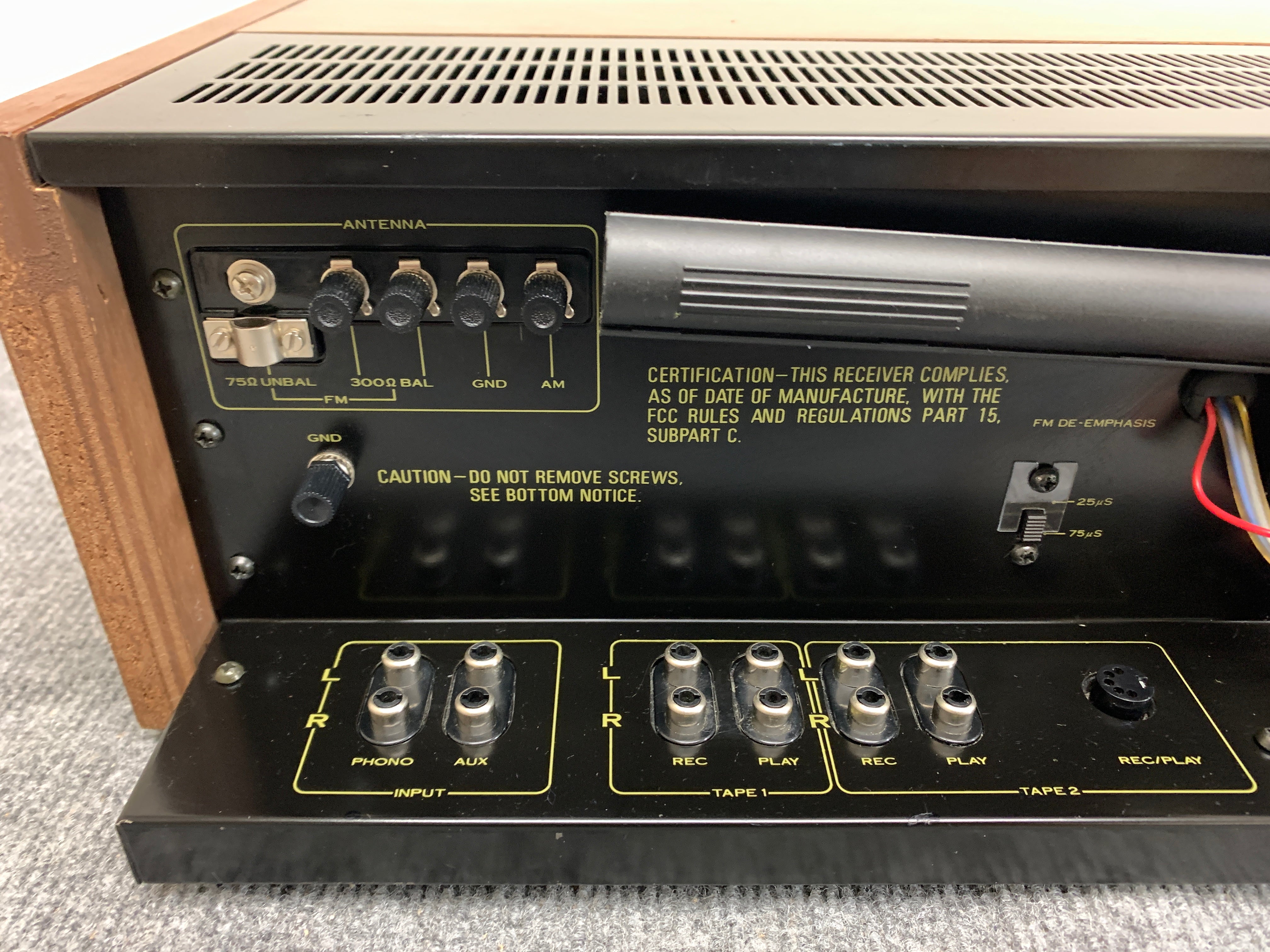 Vintage 1976 Pioneer SX-650 AM/FM hotsell Phono Stereo Receiver AS-IS