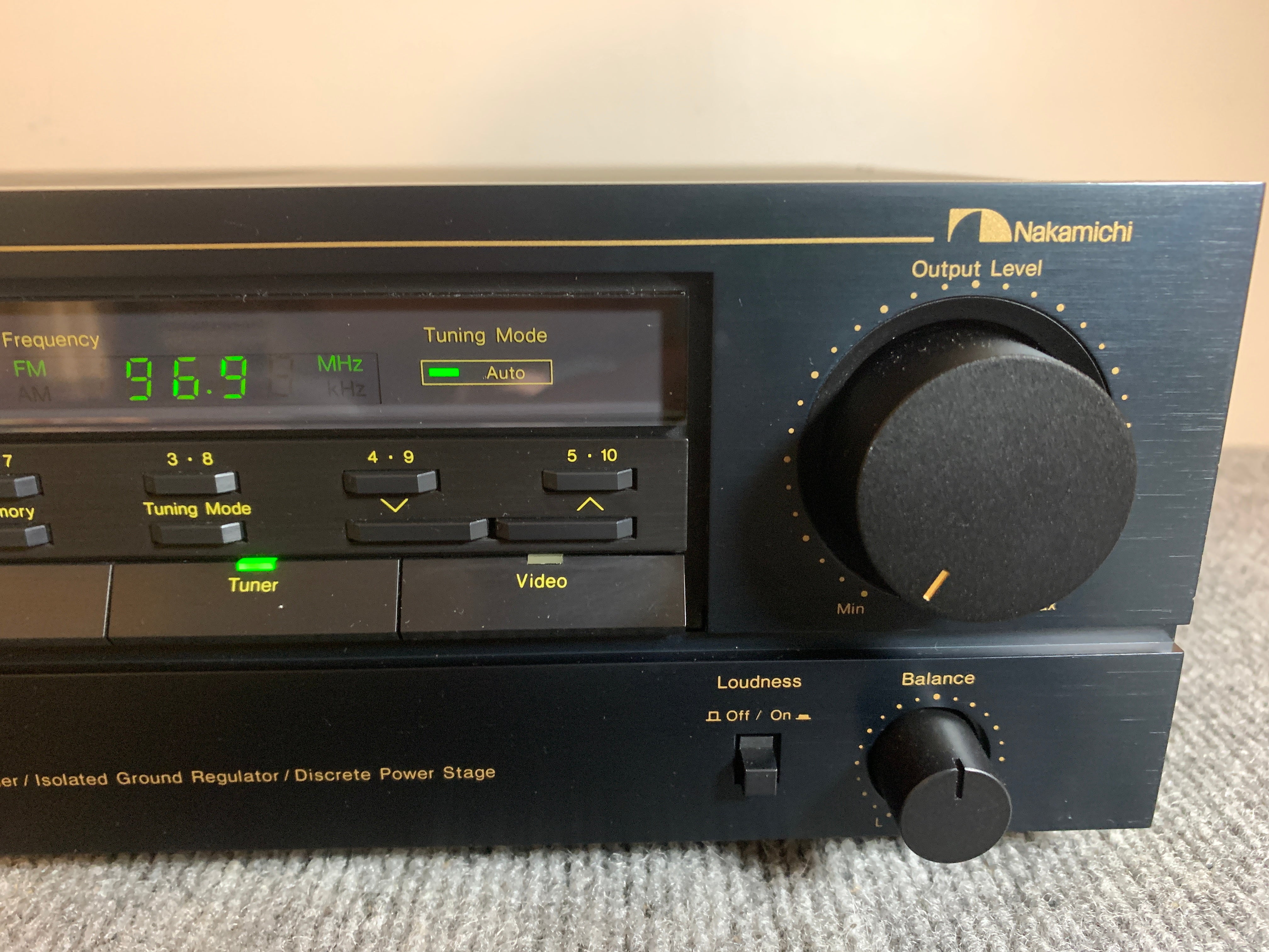 Nakamichi TA-1A receiver interated offers amp