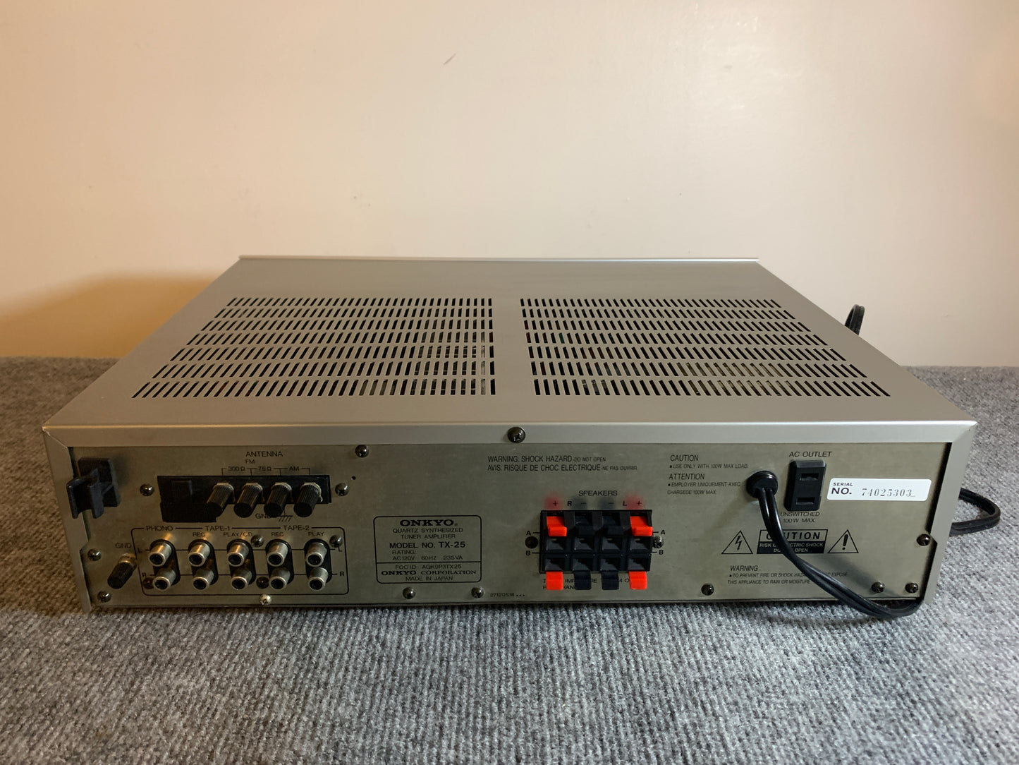 Onkyo TX-25 Stereo Receiver